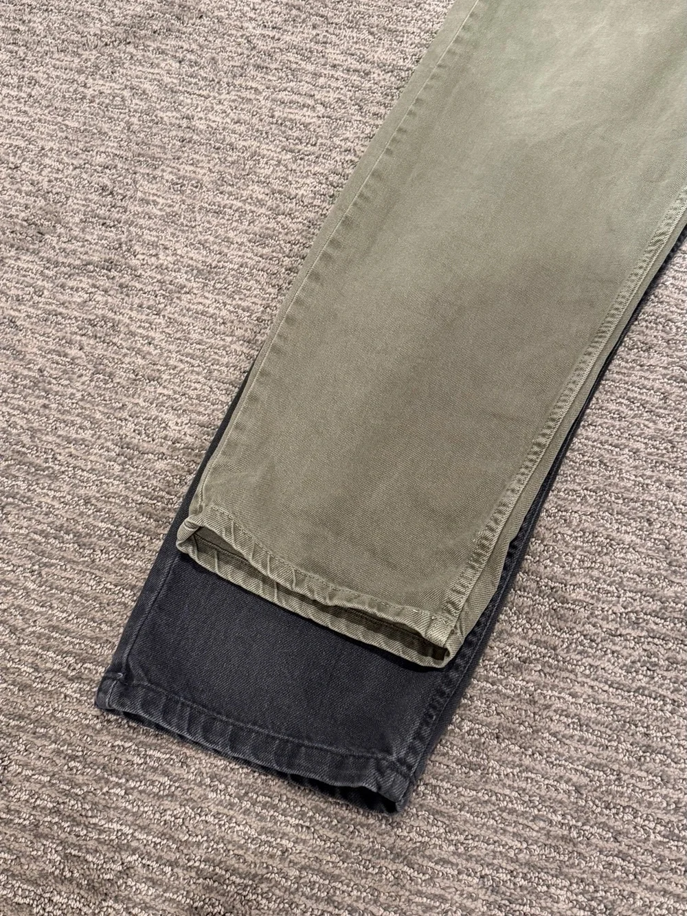Free People Ziggy Denim Overalls in Army Green